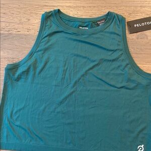 Peloton Teal Tank Top